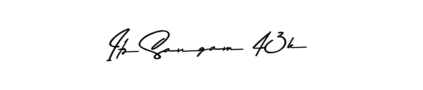 Here are the top 10 professional signature styles for the name Itz Sangam 43k. These are the best autograph styles you can use for your name. Itz Sangam 43k signature style 9 images and pictures png