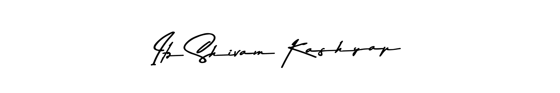 Itz Shivam Kashyap stylish signature style. Best Handwritten Sign (Asem Kandis PERSONAL USE) for my name. Handwritten Signature Collection Ideas for my name Itz Shivam Kashyap. Itz Shivam Kashyap signature style 9 images and pictures png