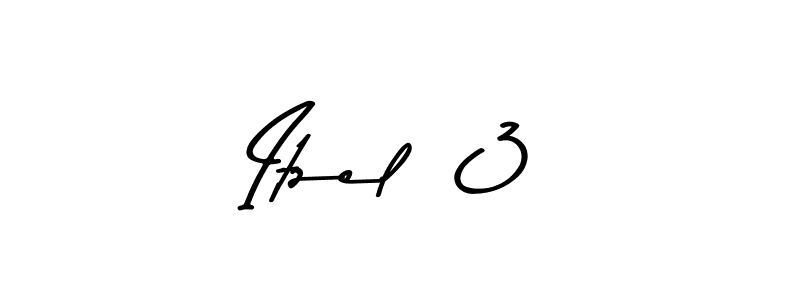 You should practise on your own different ways (Asem Kandis PERSONAL USE) to write your name (Itzel <3) in signature. don't let someone else do it for you. Itzel <3 signature style 9 images and pictures png