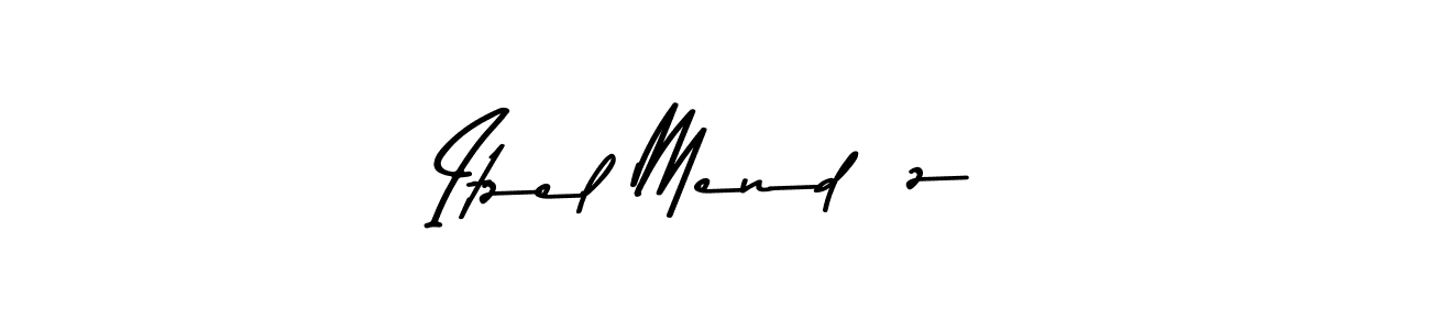 You should practise on your own different ways (Asem Kandis PERSONAL USE) to write your name (Itzel Mendéz) in signature. don't let someone else do it for you. Itzel Mendéz signature style 9 images and pictures png
