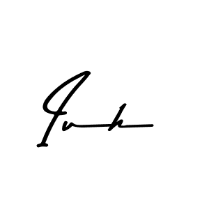 Asem Kandis PERSONAL USE is a professional signature style that is perfect for those who want to add a touch of class to their signature. It is also a great choice for those who want to make their signature more unique. Get Iuh name to fancy signature for free. Iuh signature style 9 images and pictures png