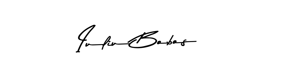 How to make Iuliu Bobos signature? Asem Kandis PERSONAL USE is a professional autograph style. Create handwritten signature for Iuliu Bobos name. Iuliu Bobos signature style 9 images and pictures png