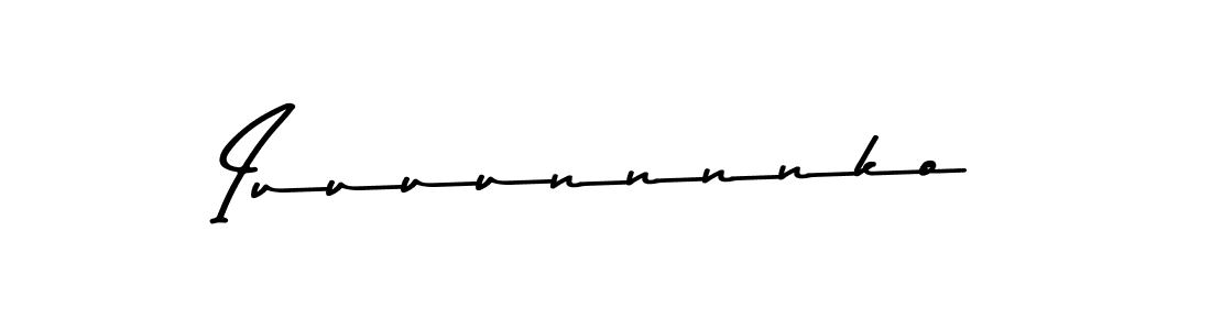 Iuuuunnnnko stylish signature style. Best Handwritten Sign (Asem Kandis PERSONAL USE) for my name. Handwritten Signature Collection Ideas for my name Iuuuunnnnko. Iuuuunnnnko signature style 9 images and pictures png