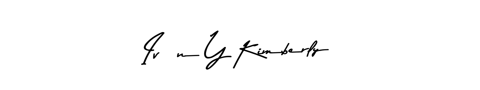 Also we have Iván Y Kimberly name is the best signature style. Create professional handwritten signature collection using Asem Kandis PERSONAL USE autograph style. Iván Y Kimberly signature style 9 images and pictures png
