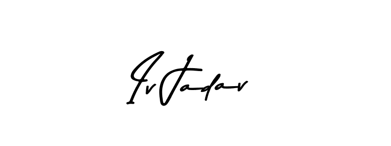 How to make Iv Jadav signature? Asem Kandis PERSONAL USE is a professional autograph style. Create handwritten signature for Iv Jadav name. Iv Jadav signature style 9 images and pictures png