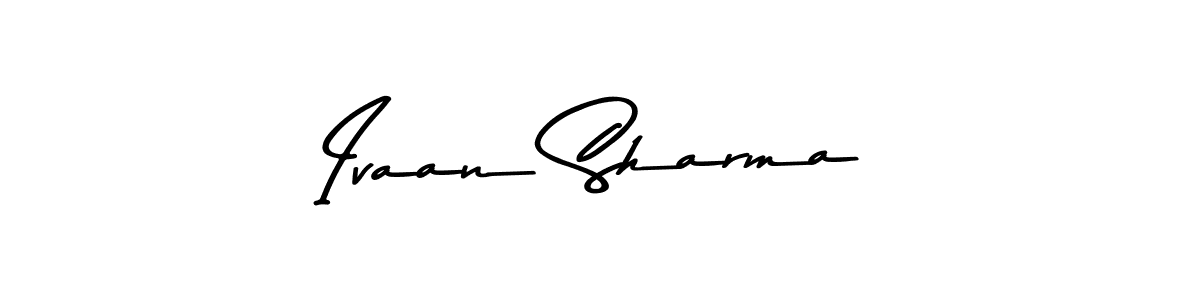 Here are the top 10 professional signature styles for the name Ivaan Sharma. These are the best autograph styles you can use for your name. Ivaan Sharma signature style 9 images and pictures png