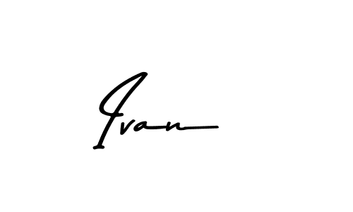 Create a beautiful signature design for name Ivan . With this signature (Asem Kandis PERSONAL USE) fonts, you can make a handwritten signature for free. Ivan  signature style 9 images and pictures png