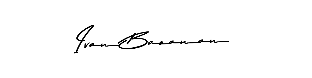 Make a short Ivan Baoanan signature style. Manage your documents anywhere anytime using Asem Kandis PERSONAL USE. Create and add eSignatures, submit forms, share and send files easily. Ivan Baoanan signature style 9 images and pictures png