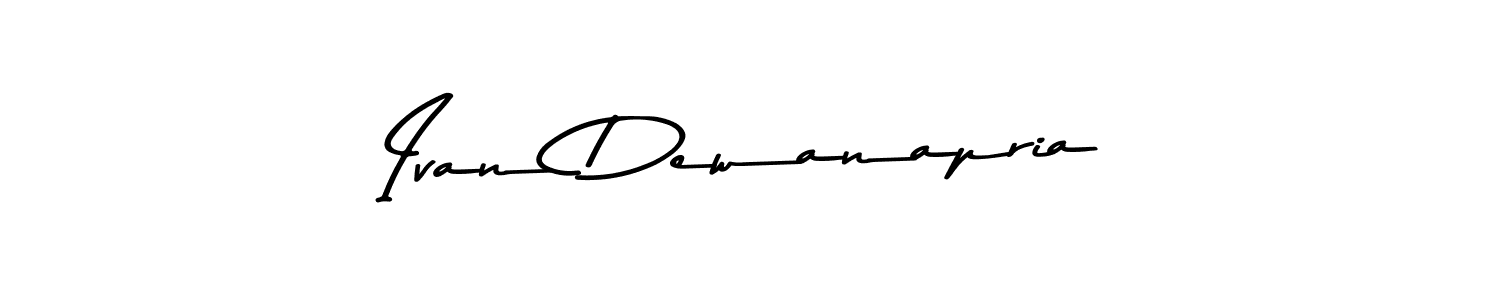 This is the best signature style for the Ivan Dewanapria name. Also you like these signature font (Asem Kandis PERSONAL USE). Mix name signature. Ivan Dewanapria signature style 9 images and pictures png