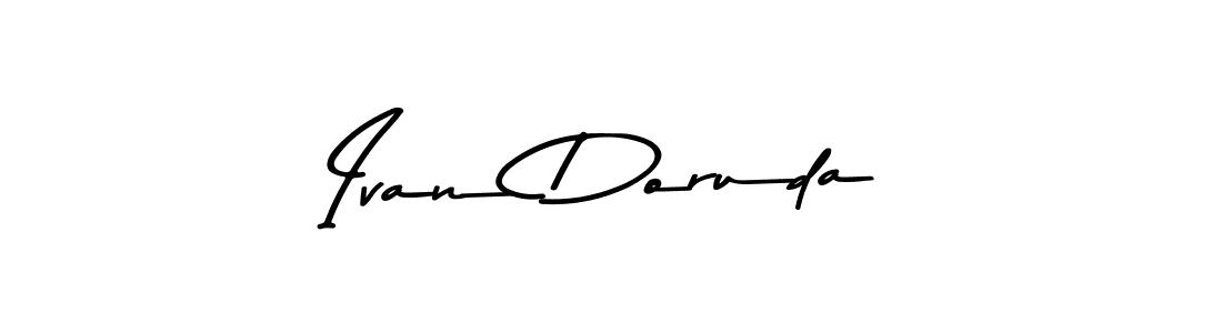 if you are searching for the best signature style for your name Ivan Doruda. so please give up your signature search. here we have designed multiple signature styles  using Asem Kandis PERSONAL USE. Ivan Doruda signature style 9 images and pictures png