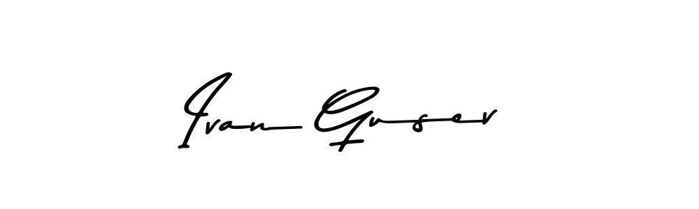 You should practise on your own different ways (Asem Kandis PERSONAL USE) to write your name (Ivan Gusev) in signature. don't let someone else do it for you. Ivan Gusev signature style 9 images and pictures png