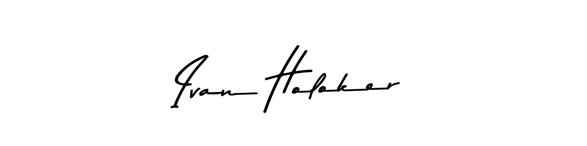 You should practise on your own different ways (Asem Kandis PERSONAL USE) to write your name (Ivan Holoker) in signature. don't let someone else do it for you. Ivan Holoker signature style 9 images and pictures png