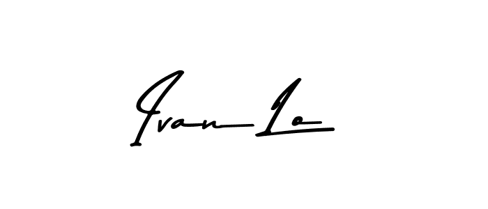 Also we have Ivan Lo name is the best signature style. Create professional handwritten signature collection using Asem Kandis PERSONAL USE autograph style. Ivan Lo signature style 9 images and pictures png