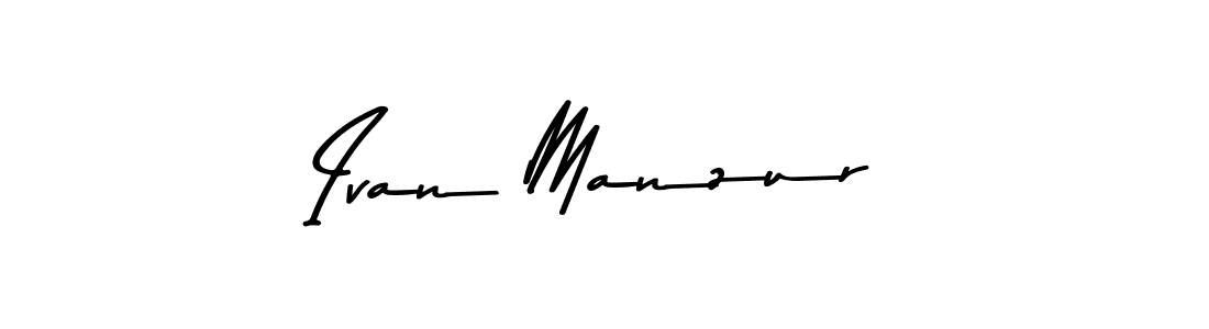 Make a beautiful signature design for name Ivan Manzur. Use this online signature maker to create a handwritten signature for free. Ivan Manzur signature style 9 images and pictures png