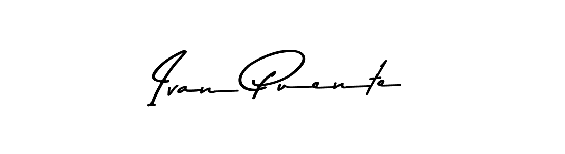 Use a signature maker to create a handwritten signature online. With this signature software, you can design (Asem Kandis PERSONAL USE) your own signature for name Ivan Puente. Ivan Puente signature style 9 images and pictures png