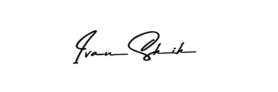 Make a beautiful signature design for name Ivan Shih. With this signature (Asem Kandis PERSONAL USE) style, you can create a handwritten signature for free. Ivan Shih signature style 9 images and pictures png