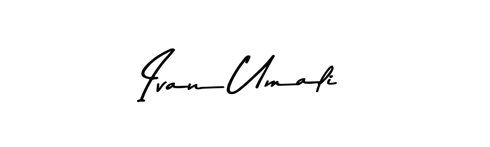 Make a beautiful signature design for name Ivan Umali. With this signature (Asem Kandis PERSONAL USE) style, you can create a handwritten signature for free. Ivan Umali signature style 9 images and pictures png