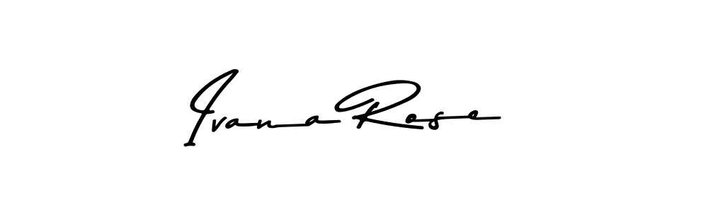 Similarly Asem Kandis PERSONAL USE is the best handwritten signature design. Signature creator online .You can use it as an online autograph creator for name Ivana Rose. Ivana Rose signature style 9 images and pictures png