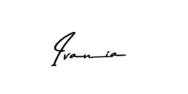 Ivania stylish signature style. Best Handwritten Sign (Asem Kandis PERSONAL USE) for my name. Handwritten Signature Collection Ideas for my name Ivania. Ivania signature style 9 images and pictures png