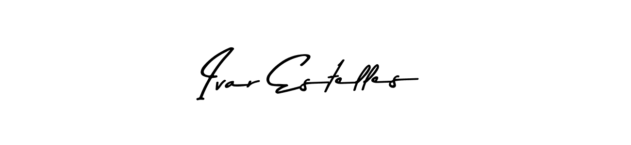 Ivar Estelles stylish signature style. Best Handwritten Sign (Asem Kandis PERSONAL USE) for my name. Handwritten Signature Collection Ideas for my name Ivar Estelles. Ivar Estelles signature style 9 images and pictures png