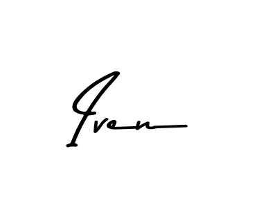 Iven stylish signature style. Best Handwritten Sign (Asem Kandis PERSONAL USE) for my name. Handwritten Signature Collection Ideas for my name Iven. Iven signature style 9 images and pictures png