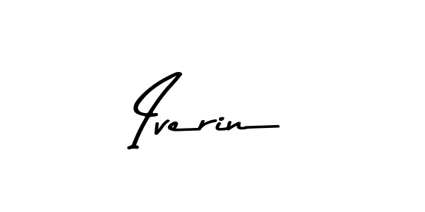 Iverin stylish signature style. Best Handwritten Sign (Asem Kandis PERSONAL USE) for my name. Handwritten Signature Collection Ideas for my name Iverin. Iverin signature style 9 images and pictures png