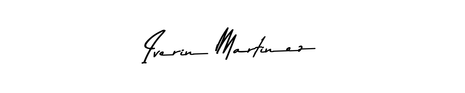 It looks lik you need a new signature style for name Iverin Martinez. Design unique handwritten (Asem Kandis PERSONAL USE) signature with our free signature maker in just a few clicks. Iverin Martinez signature style 9 images and pictures png