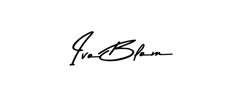 Similarly Asem Kandis PERSONAL USE is the best handwritten signature design. Signature creator online .You can use it as an online autograph creator for name Ivo Blom. Ivo Blom signature style 9 images and pictures png