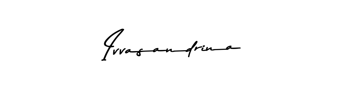 Also You can easily find your signature by using the search form. We will create Ivvasandrina name handwritten signature images for you free of cost using Asem Kandis PERSONAL USE sign style. Ivvasandrina signature style 9 images and pictures png