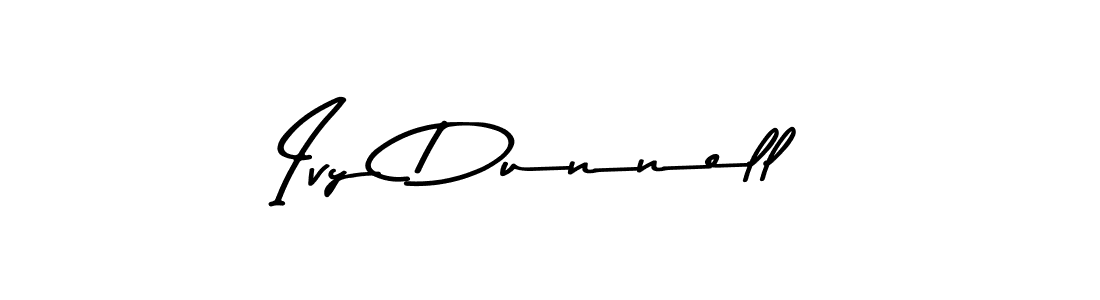 Create a beautiful signature design for name Ivy Dunnell. With this signature (Asem Kandis PERSONAL USE) fonts, you can make a handwritten signature for free. Ivy Dunnell signature style 9 images and pictures png