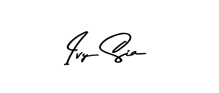 How to make Ivy Sia signature? Asem Kandis PERSONAL USE is a professional autograph style. Create handwritten signature for Ivy Sia name. Ivy Sia signature style 9 images and pictures png