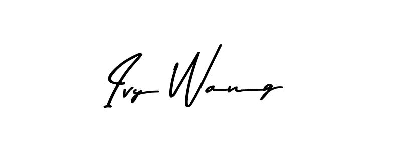 Similarly Asem Kandis PERSONAL USE is the best handwritten signature design. Signature creator online .You can use it as an online autograph creator for name Ivy Wang. Ivy Wang signature style 9 images and pictures png