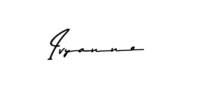 How to make Ivyanne signature? Asem Kandis PERSONAL USE is a professional autograph style. Create handwritten signature for Ivyanne name. Ivyanne signature style 9 images and pictures png