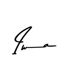 Similarly Asem Kandis PERSONAL USE is the best handwritten signature design. Signature creator online .You can use it as an online autograph creator for name Iwa. Iwa signature style 9 images and pictures png