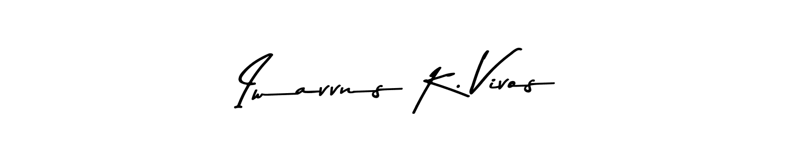 How to make Iwavvns K. Vivos signature? Asem Kandis PERSONAL USE is a professional autograph style. Create handwritten signature for Iwavvns K. Vivos name. Iwavvns K. Vivos signature style 9 images and pictures png