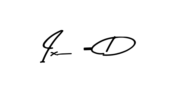 Design your own signature with our free online signature maker. With this signature software, you can create a handwritten (Asem Kandis PERSONAL USE) signature for name Ix - D. Ix - D signature style 9 images and pictures png
