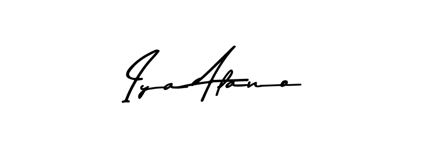 How to make Iya Alano signature? Asem Kandis PERSONAL USE is a professional autograph style. Create handwritten signature for Iya Alano name. Iya Alano signature style 9 images and pictures png