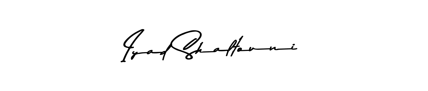 Also we have Iyad Shaltouni name is the best signature style. Create professional handwritten signature collection using Asem Kandis PERSONAL USE autograph style. Iyad Shaltouni signature style 9 images and pictures png