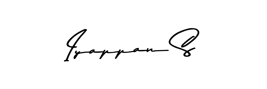 Design your own signature with our free online signature maker. With this signature software, you can create a handwritten (Asem Kandis PERSONAL USE) signature for name Iyappan S. Iyappan S signature style 9 images and pictures png