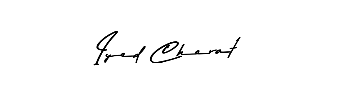 You should practise on your own different ways (Asem Kandis PERSONAL USE) to write your name (Iyed Cherat) in signature. don't let someone else do it for you. Iyed Cherat signature style 9 images and pictures png