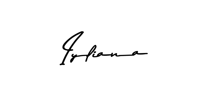 Also You can easily find your signature by using the search form. We will create Iyliana name handwritten signature images for you free of cost using Asem Kandis PERSONAL USE sign style. Iyliana signature style 9 images and pictures png