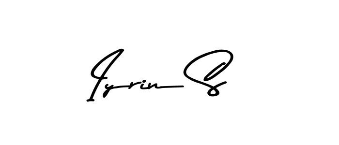 Make a short Iyrin S signature style. Manage your documents anywhere anytime using Asem Kandis PERSONAL USE. Create and add eSignatures, submit forms, share and send files easily. Iyrin S signature style 9 images and pictures png