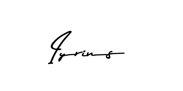 Make a short Iyrins signature style. Manage your documents anywhere anytime using Asem Kandis PERSONAL USE. Create and add eSignatures, submit forms, share and send files easily. Iyrins signature style 9 images and pictures png