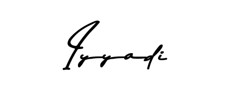 Discover how Iyyadi looks in an executive cursive font (Asem Kandis PERSONAL USE). Perfect for legal documents, invoices, and certificates. Iyyadi signature style 9 images and pictures png