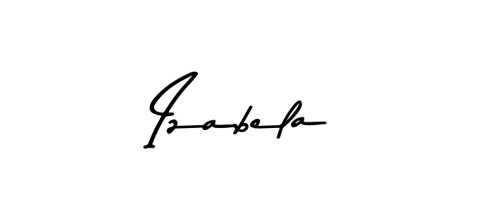 Izabela stylish signature style. Best Handwritten Sign (Asem Kandis PERSONAL USE) for my name. Handwritten Signature Collection Ideas for my name Izabela. Izabela signature style 9 images and pictures png