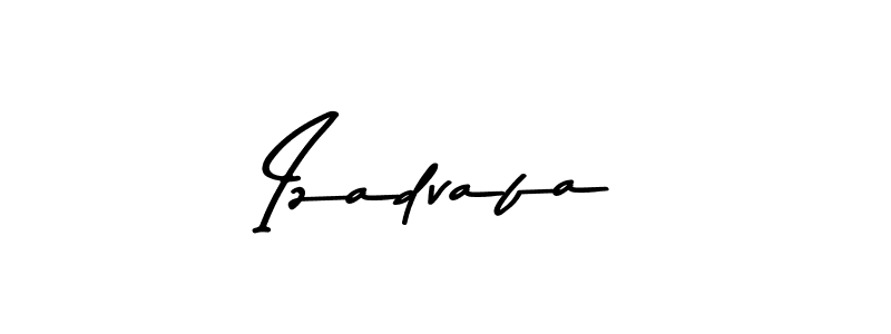 You can use this online signature creator to create a handwritten signature for the name Izadvafa. This is the best online autograph maker. Izadvafa signature style 9 images and pictures png