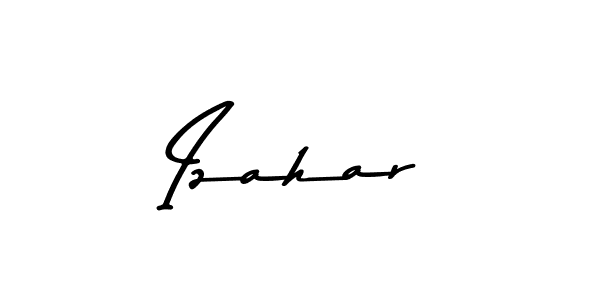 Use a signature maker to create a handwritten signature online. With this signature software, you can design (Asem Kandis PERSONAL USE) your own signature for name Izahar. Izahar signature style 9 images and pictures png