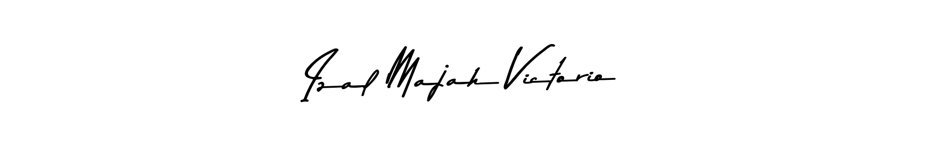 Similarly Asem Kandis PERSONAL USE is the best handwritten signature design. Signature creator online .You can use it as an online autograph creator for name Izal Majah Victorio. Izal Majah Victorio signature style 9 images and pictures png