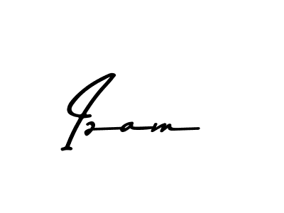 Also we have Izam name is the best signature style. Create professional handwritten signature collection using Asem Kandis PERSONAL USE autograph style. Izam signature style 9 images and pictures png