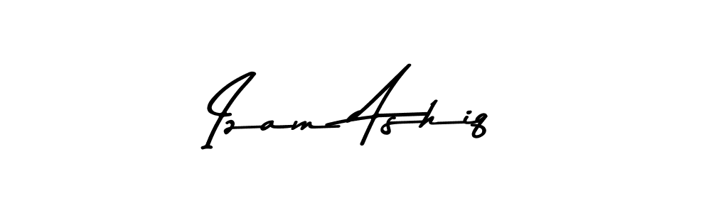 It looks lik you need a new signature style for name Izam Ashiq. Design unique handwritten (Asem Kandis PERSONAL USE) signature with our free signature maker in just a few clicks. Izam Ashiq signature style 9 images and pictures png